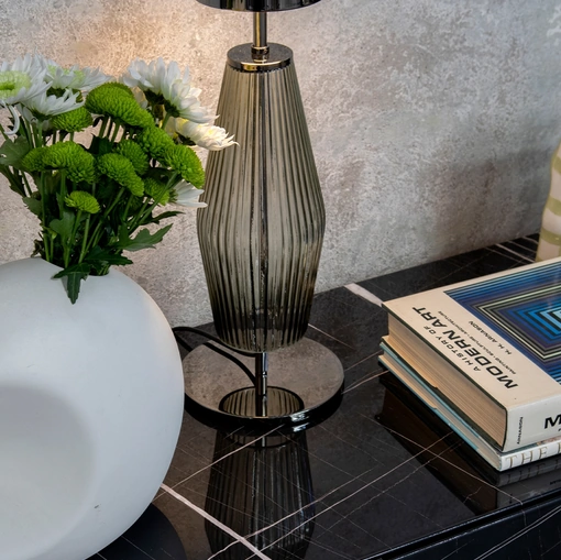 Lampada da tavolo in vetro Chic di Tonin Casa