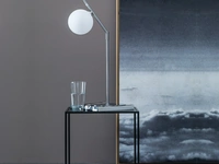 Lampada Dada Table in metallo e vetro di Adriani e Rossi