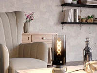 Lampada da tavolo in vetro Cargrave di Eglo