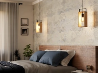 Lampada a sospensione Famborough di Eglo