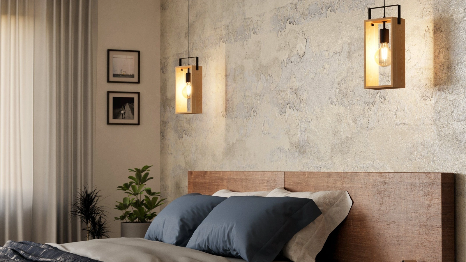 Lampada a sospensione Famborough di Eglo