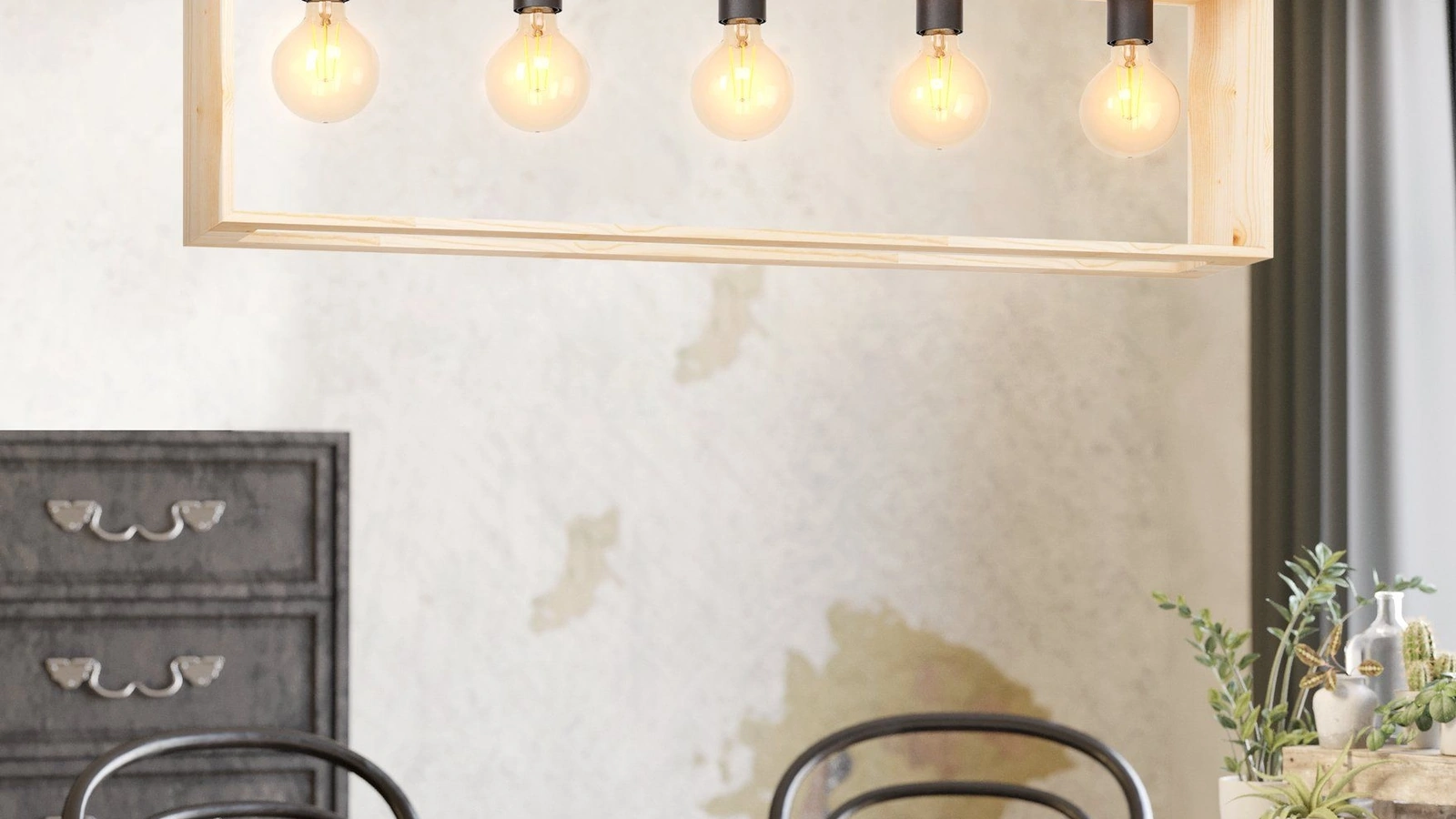 Lampada a sospensione Famborough di Eglo