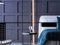 Lampada da terra Ellen in metallo color Antracite di Adriani e Rossi