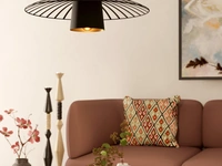 Lampada a sospensione in acciaio Felixkirk di Eglo