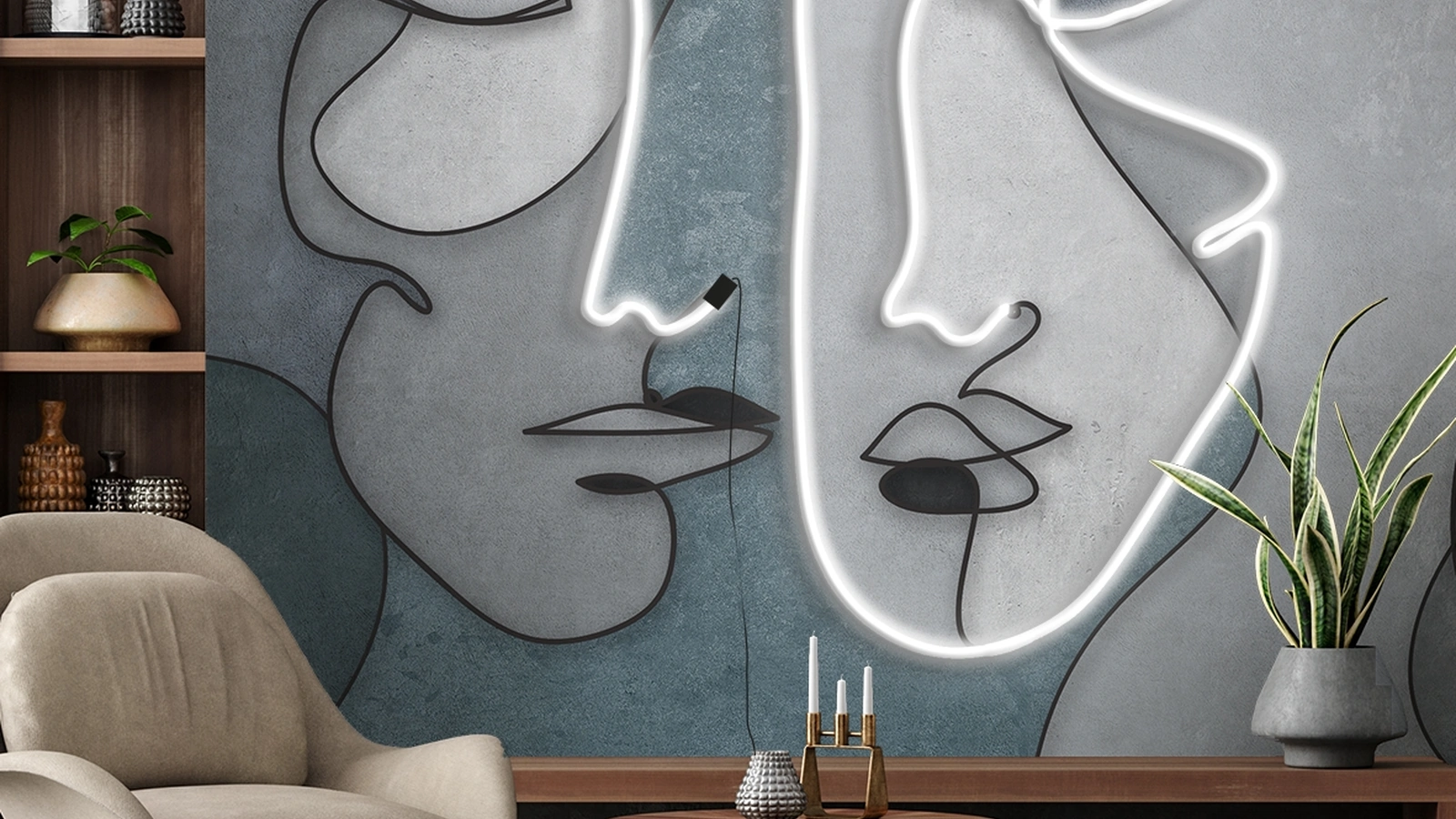 Lampada Flash a parete in materiale siliconico di Adriani e Rossi