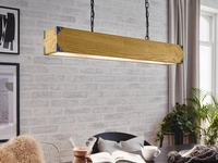 Lampada a sospensione in legno Harborough di Eglo