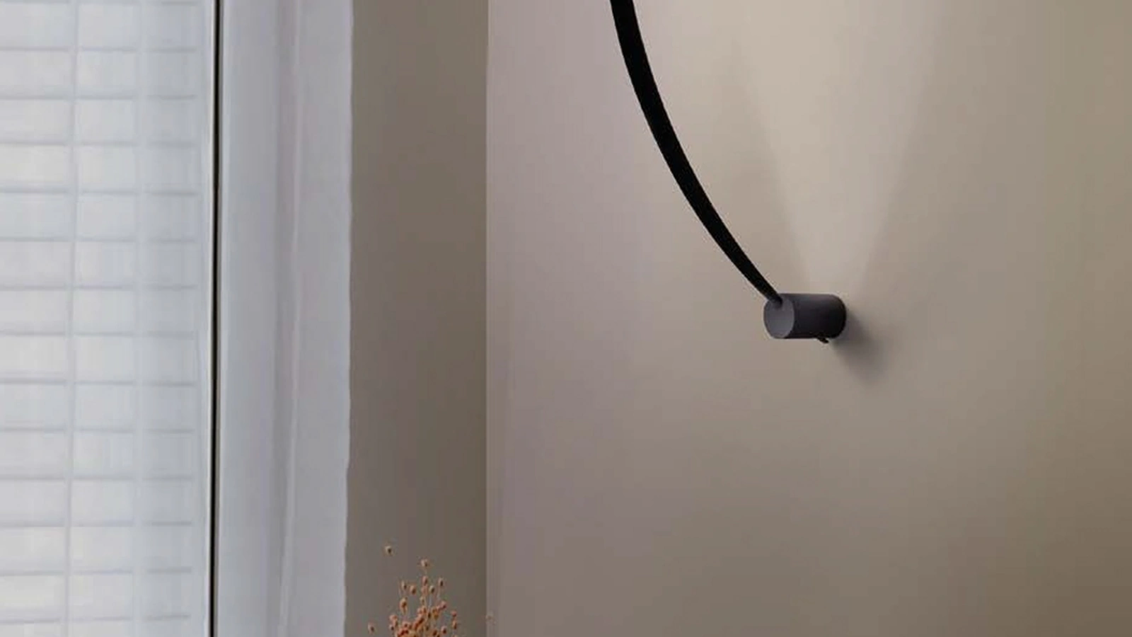 Lampada da parete Heron in metallo di Cattaneo