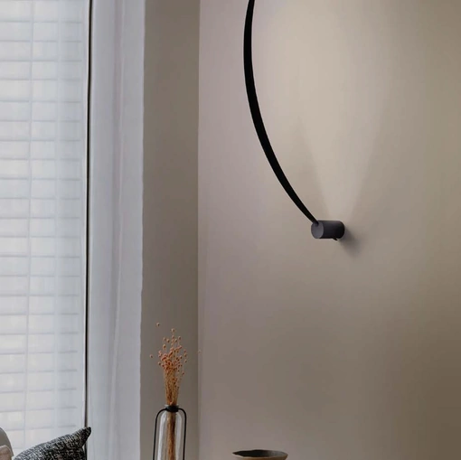 Lampada da parete Heron in metallo di Cattaneo