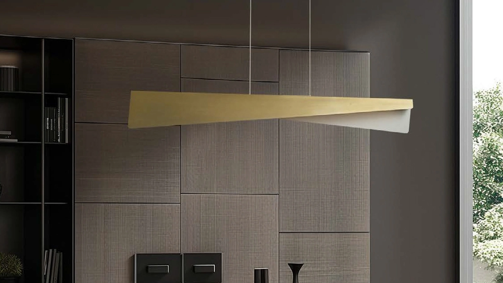 Lampada a sospensione Kami Up & Down di Cattaneo