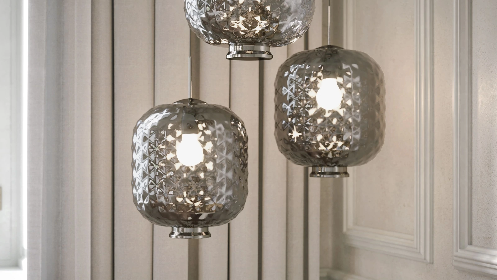 Lampada a sospensione Lanterna di Tonin Casa