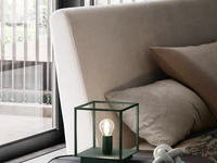 Lampada da tavolo Link in metallo laccato di Le Comfort