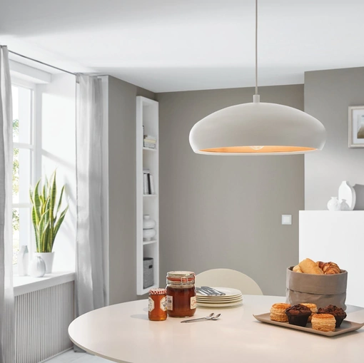 Lampada a sospensione Mogano di Eglo