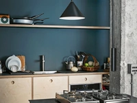 Lampada da parete in metallo laccato Ozz Wall di Miniforms