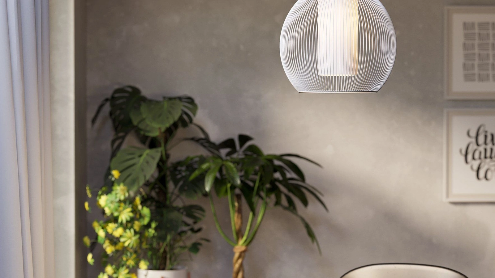 Lampada a sospensione Razoni di Eglo