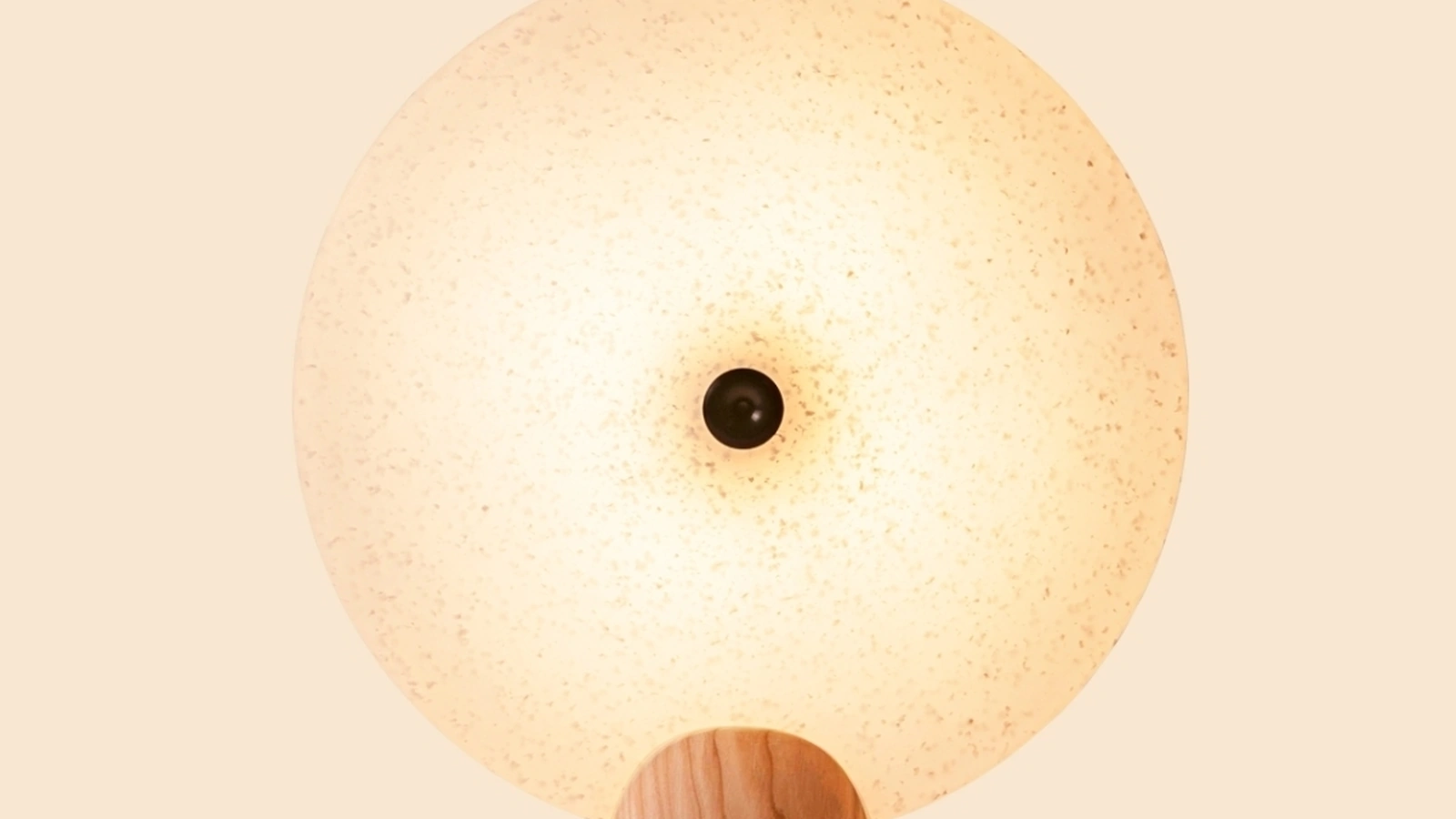 Lampada Rificolona Desk in polietilene di Miniforms