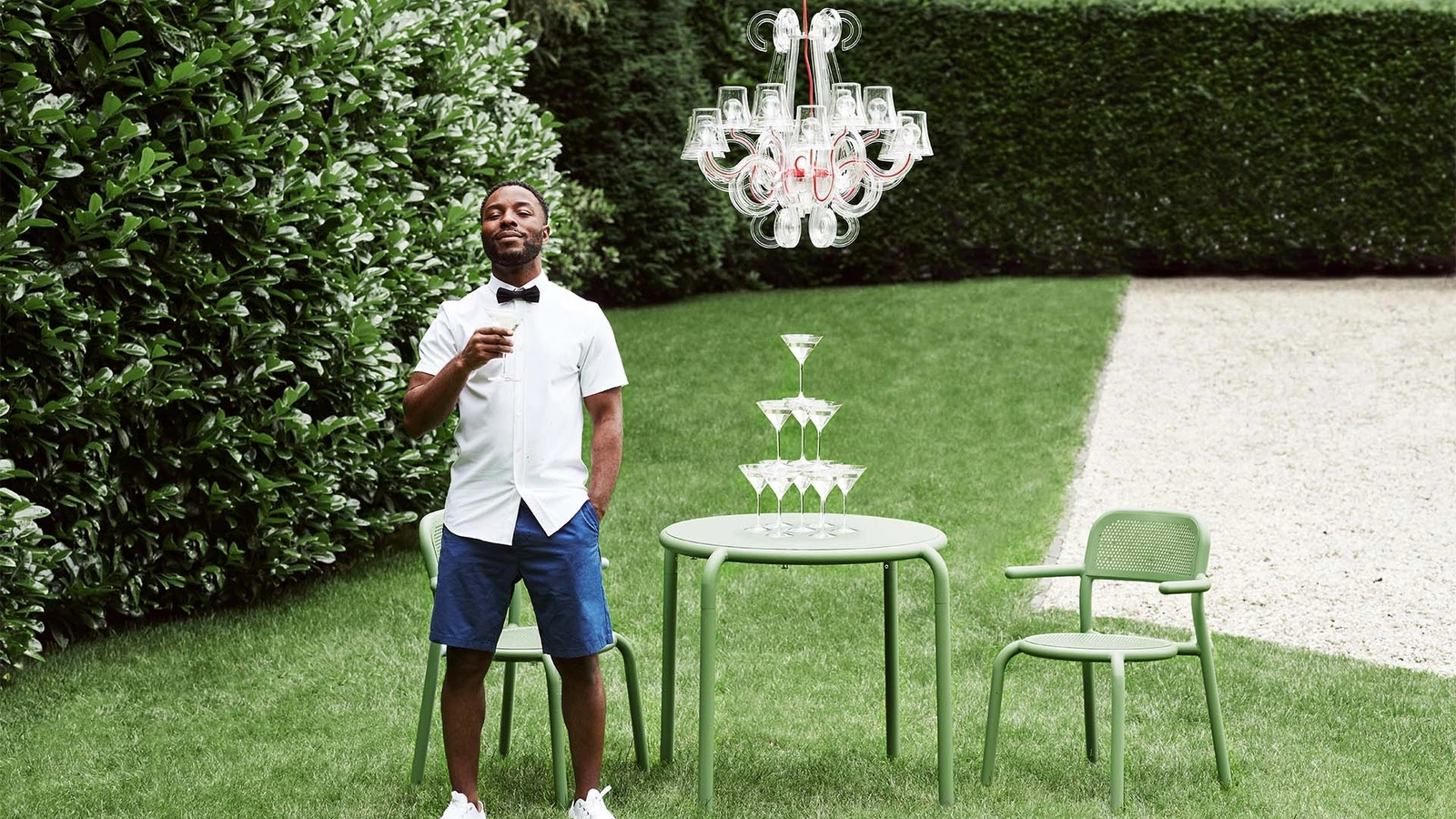 Lampada per esterno Rockcoco di Fatboy