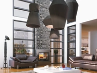 Lampada a sospensione Theather di Adriani e Rossi