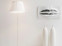 Lampada terra-soffitto telescopica Venezia di Adriani e Rossi