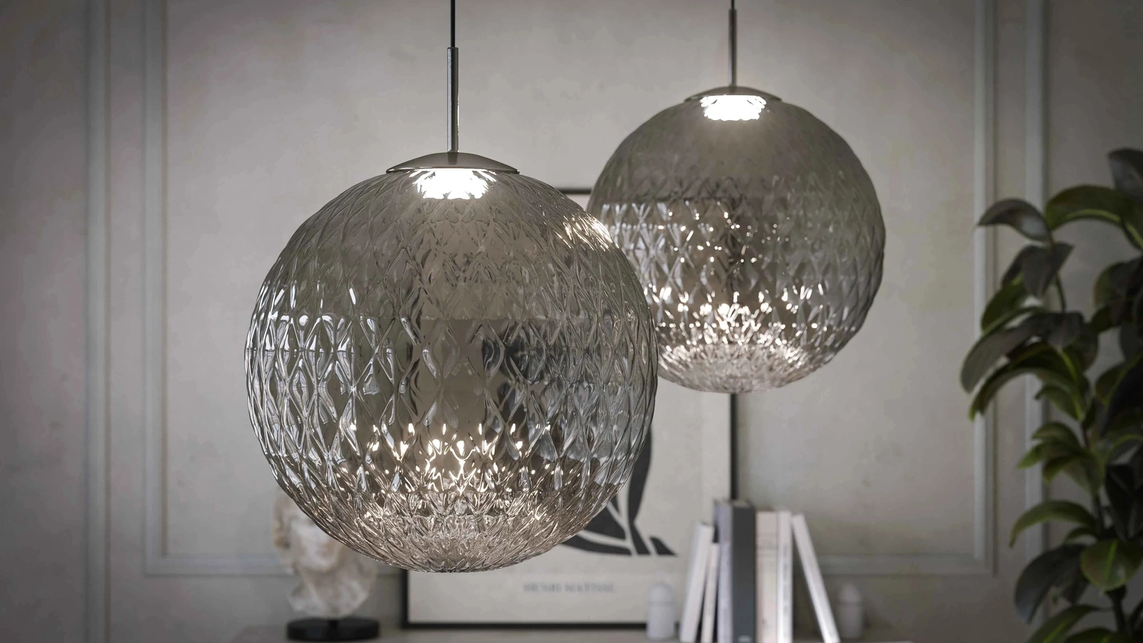 Lampada a sospensione Venice Moon di Tonin Casa