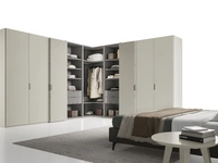 Armadio Ardecò Axel a Libro Salis e Decor Riga di Spagnol Mobili