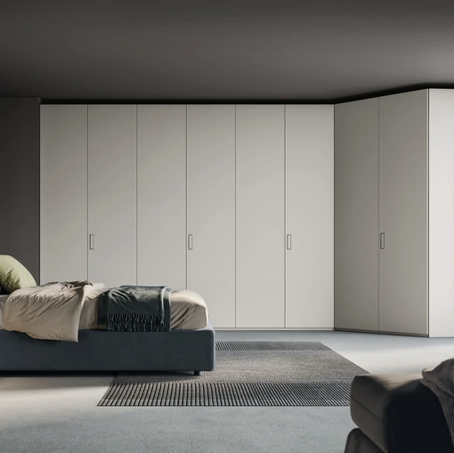 Armadio Ardecò Axel Grigio Londra di Spagnol Mobili