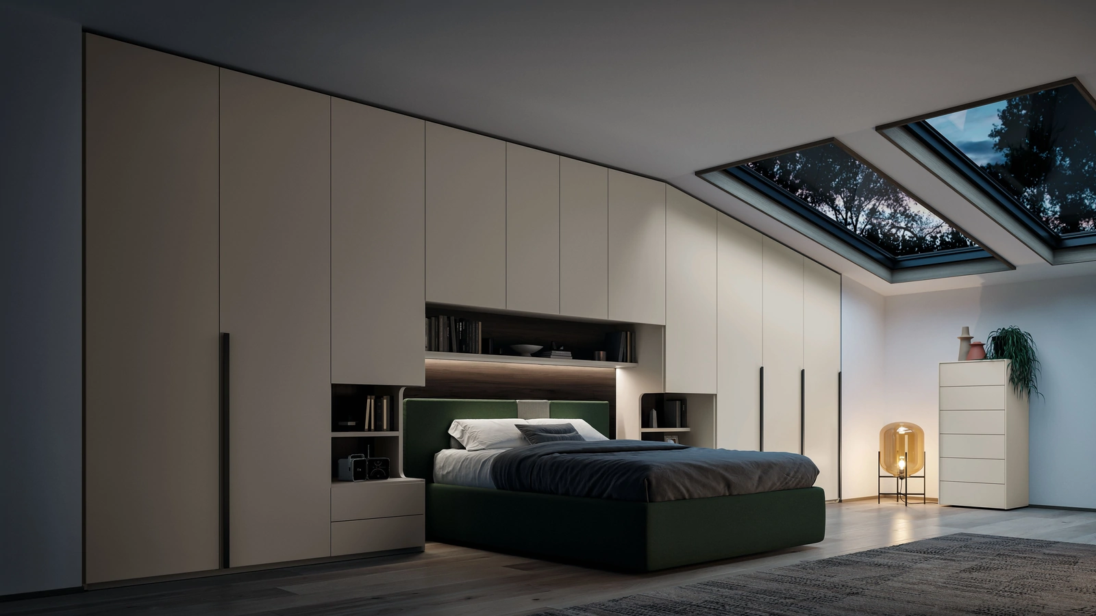 Armadio Ardecò Axel Madreperla di Spagnol Mobili