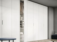 Armadio Ardecò Box Bianco in laccato opaco di Spagnol Mobili