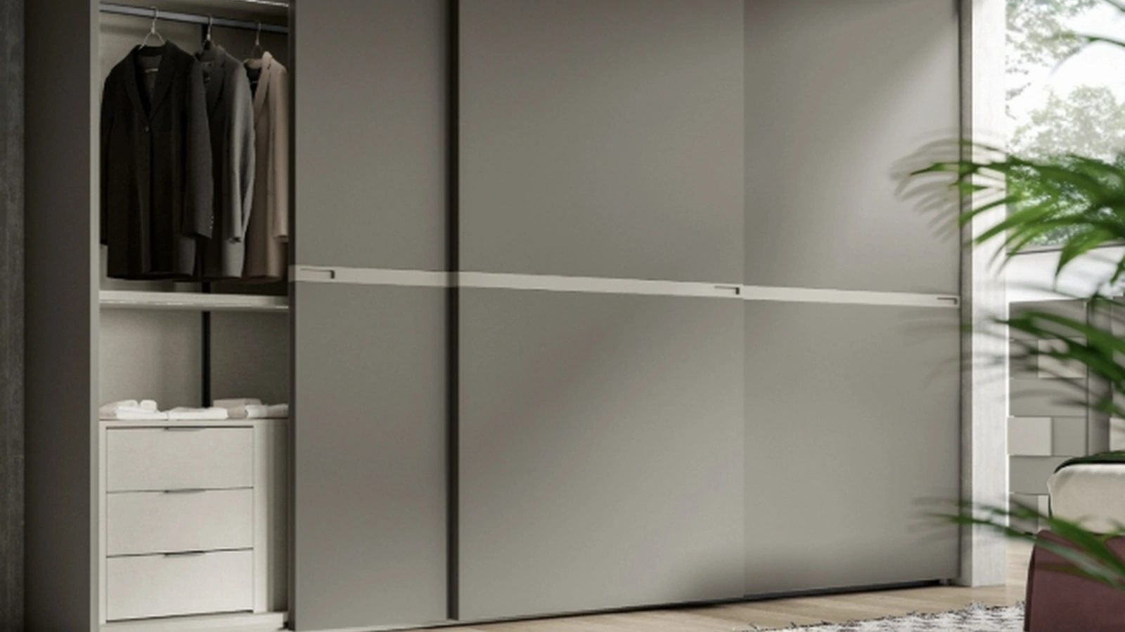 Armadio Ardecò Forte Max Fango di Spagnol Mobili