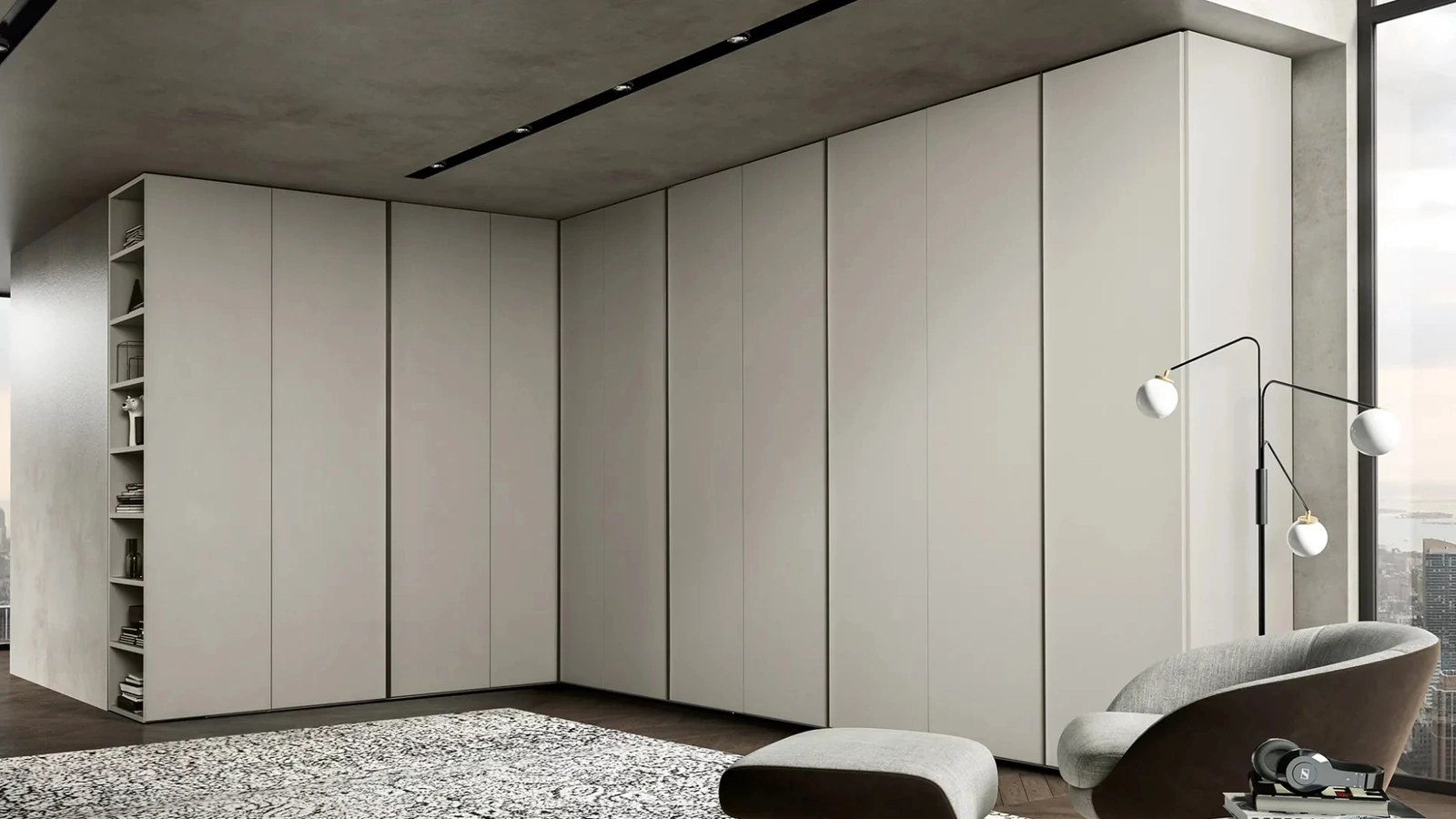 Armadio Atelier ad angolo di Adok