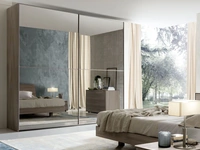 Armadio con ante scorrevoli in vetro Visual Maxi di S75
