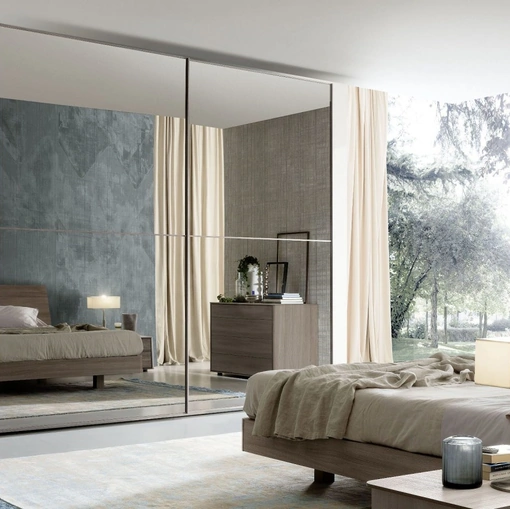 Armadio con ante scorrevoli in vetro Visual Maxi di S75