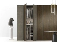 Armadio con ante battenti Bora B364 di Moretti Compact Giorno Notte