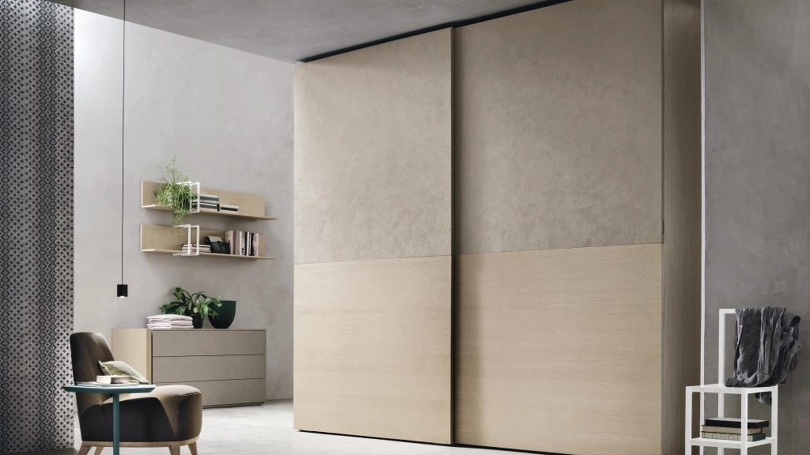 Armadio Double con anta scorrevole di Tomasella