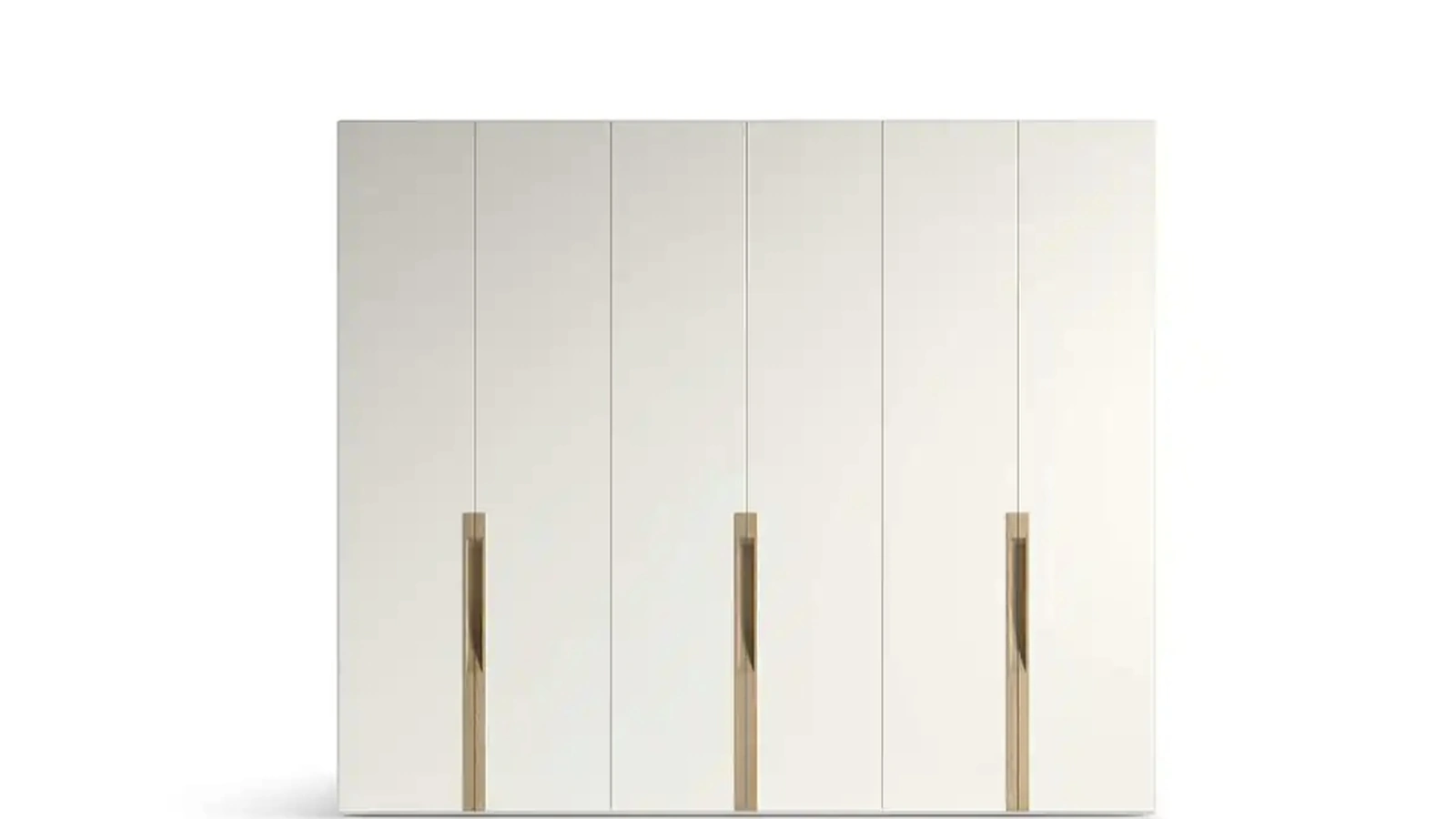 Armadio con ante battenti Libeccio B358 in nobilitato bianco di Moretti Compact Giorno Notte