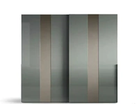 Armadio con ante scorrevoli Maestrale S182 di Moretti Compact Giorno Notte