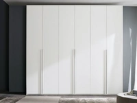 Armadio con ante battenti finitura bianco Quadro di S75