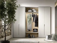 Armadio con ante battenti Utility Ambra U456 di Moretti Compact Giorno Notte