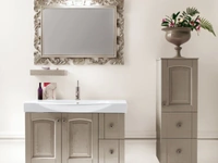 Mobile da Bagno sospeso in frassino laccato ACANTHIS AC22 di Compab