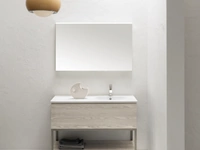 Mobile Bagno da appoggio in nobilitato effetto legno B-GO BG028 di Compab