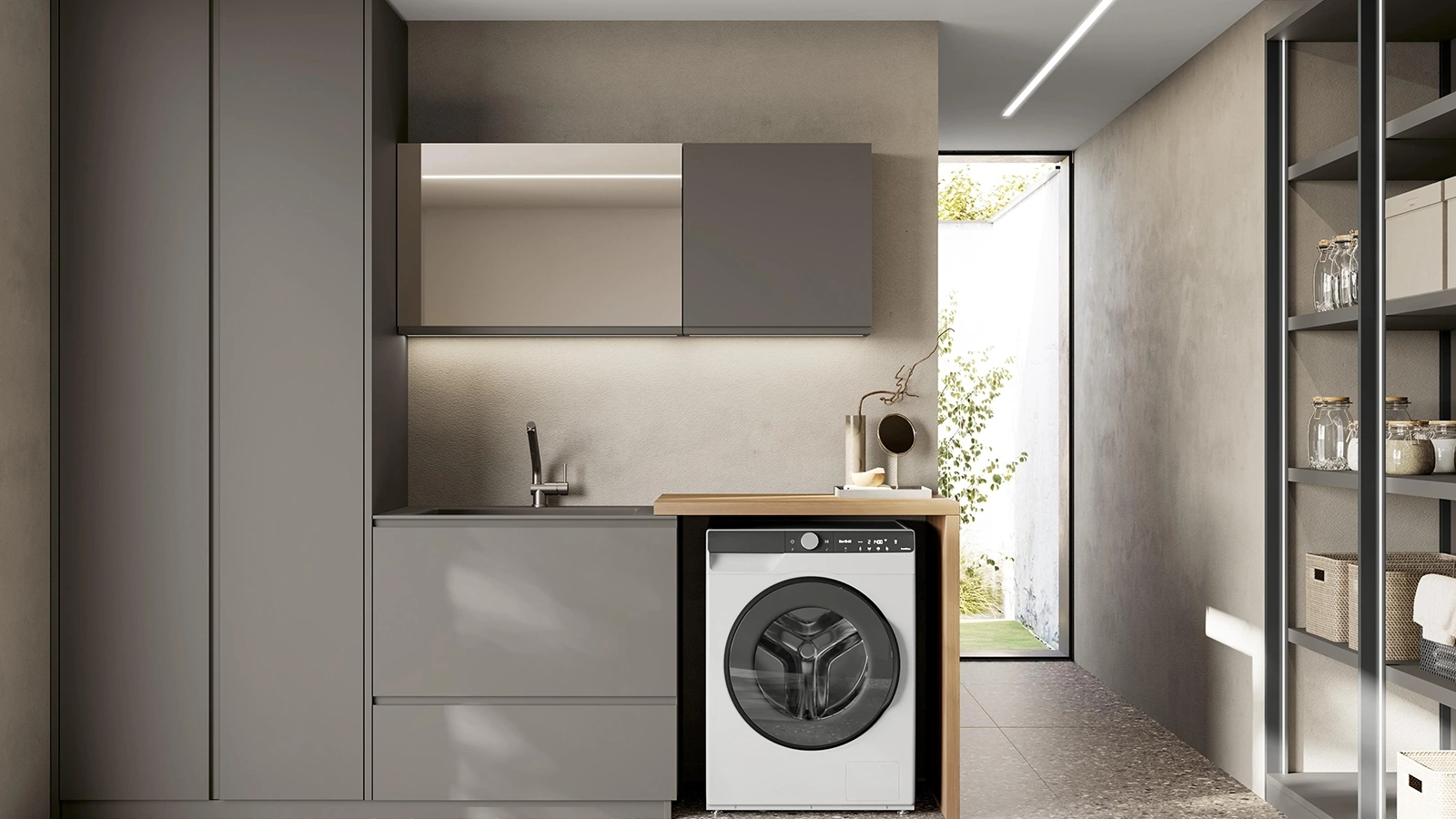 Mobile Bagno per Lavanderia Idrobox 02 di Birex