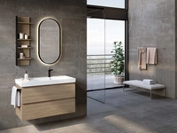 Mobile da Bagno sospeso Block System Just C34 di Baxar