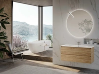Mobile da Bagno sospeso Block System Picasso C25 di Baxar