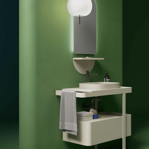 Mobile da Bagno sospeso Capsule Bubble di Ardeco