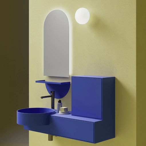 Mobile da Bagno sospeso Capsule Moove di Ardeco