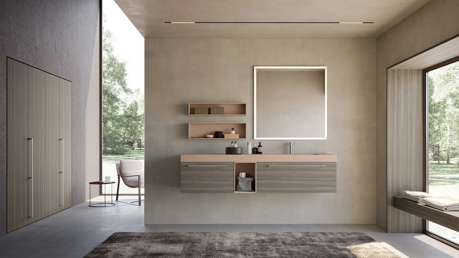 Mobile da Bagno M System 034 di Baxar