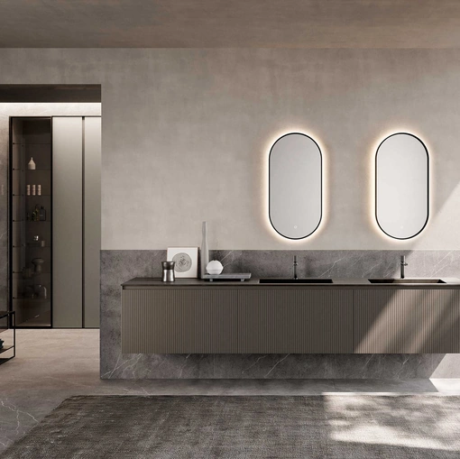 Mobile da Bagno sospeso M2 System 233 di Baxar