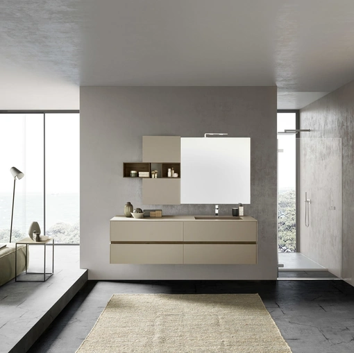 Mobile da Bagno sospeso M2 System C202 di Baxar