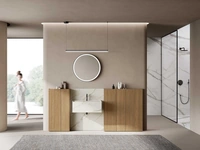 Mobile da Bagno M3 System 302 in Rovere di Baxar