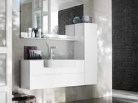 Mobile da Bagno in laccato Bianco opaco Start Line 11 di Ardeco