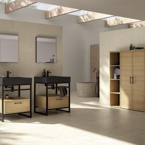 Mobile da Bagno a terra TABULA TB03 di Compab